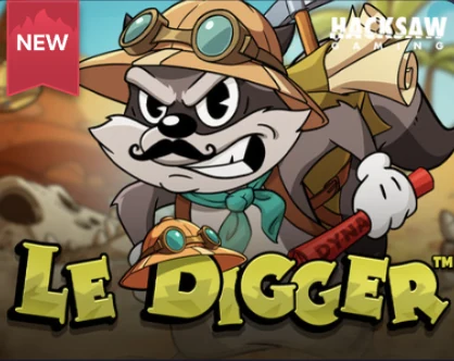 Le Digger slot game tile