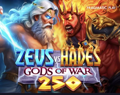 Zeus vs Hades: Gods of War 250 slot game tile